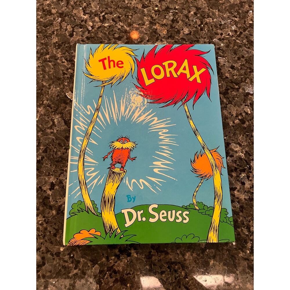 Vintage Dr. Seuss The Lorax Hardcover Book